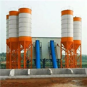 โรงงานแบทช์คอนกรีตขนาดกะทัดรัด